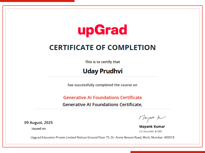 Certificate Image